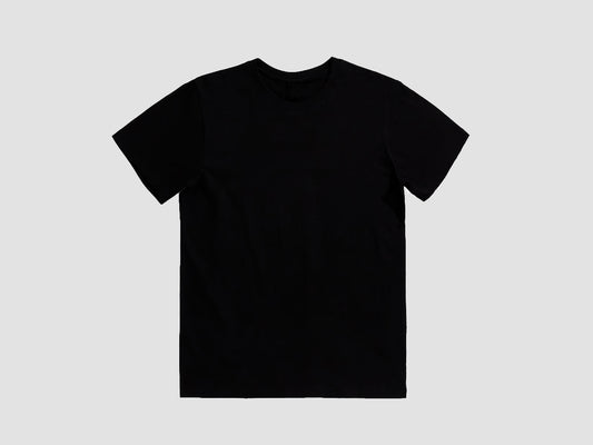 Cotton Black T-Shirt