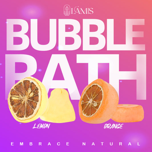 Lemon and Orange bubble bath bars